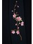 " Bahar Akşamı Kimono Set " Bahar Dalı Nakışlı Müslin Kimono ve Üçlü Seyahat Havlusu 3