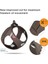 Vest Harness Curli Clasp Air-Mesh Brown Xl 2