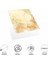 Decohandy 30 x 30 cm Pvc Duvar Karosu 4'lü Paket - Sarı Mermer 3