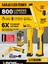 SGS5056 Şarjlı LED Fener 800 Lümen Katlanır 3.7 Volt/ 2000 Mah 2
