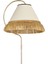 Aydınlatma Lambader Çise Krem Sarı Patine Abajur Krem Şapka Sarı Püsküllü 5