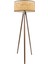 Hazeran Rattan Ahşap Ayak Tripod Exclusive Lambader AYD-3682 2