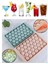 Luxury 2.5 cm Çap Yuvarlak Buz Küpü Yapma Tepsisi 33 Bölmeli Küre Top Buz Kalıbı Küplü Buzluk 20X12 cm 1 Adet 4
