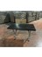 Luxury 6 Adet Acı Kahve Rattan Efektli Plastik Kollu Sandalye 70X120 Plastik Katlanır Metal Ayak Sandalye 1 Adet 4