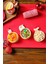 Luxury New Year Yılbaşı Bamboo Snack Noel Baba 3'lü Çerezlik 1 Adet 3