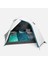 Luxury Quechua 3 Kişilik Kamp Çadırı - MH100 Fresh & Black 1 Adet 5
