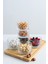 Luxury Elusia Stars 6'lı Cam Kase Çerezlik , Magnolia , Puding Kasesi Tatlı Sunum 200 ml 1 Adet 3