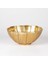 Luxury Herdekora Dekoratif Metal Yuvarlak Kase 24X10X24 Cm. 1 Adet 1