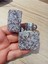 Luxury Gümüş Sivri Taşlı Zippo Çakmak 1 Adet 2