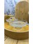Luxury 3 Adet Ayaklı Cam Lokumluk Sunumluk I 13X5CM 1 Adet 2