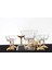 Luxury 7 Parça Metal Ayaklı Gold Detaylı Cam Büyük Boy Salata - Magnolia Dondurmalık 1 Adet 1