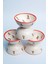 Luxury 6 Adet Kiraz Desenli 8 cm Seramik Çerezlik Sosluk Reçellik Kahvaltılık Sunumluk Kase,hand Made 1 Adet 2