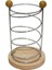 Luxury Armoni Metal Kaşıklık - Ahşap Taban - Tezgah Üstü (4767) - MWS7338-7056 1 Adet 1