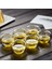 Luxury Mini Boy Kahve Yanı Çift Çidarlı 6 Lı Pinterest Stil Sosluk (75ML) 1 Adet 2