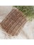 Luxury Hasır Bambu Rattan Saksı , Kaşıklık , Organizer Sepet 1 Adet 3