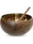 Luxury Jumbo Boy Hindistan Cevizi Kase, Kaşık ve Kase Altlığı - Bowl Kasesi - Bowl Kaşığı - Coconut Bowl 1 Adet 1