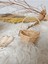 Luxury Hasır Bambu Rattan Mini Sepet 9x4 1 Adet 1