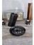 Luxury Alexander Black Mermer Şaraplık + Çerezlik 2 Li Set 1 Adet 1