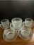 Luxury 6 Kişilik Kristal Cam Çerez Tatlı Tabağı Seti (12 Parça) 180 ml 1 Adet 3