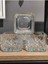 Luxury Pandoranın Kutusu Paşabahçe Timeless 4 Lü Kare Yaldızlı Hediyelik Çerez Seti,mini Kase, Kahvaltılık 1 Adet 3
