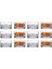 Luxury Evsenavm Timeless 12 Pcs Çerezlik Kase 225 cc 1 Adet 1