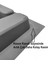 Luxury Gri Renk Çekmece Içi Kaşıklık Kepçelik 62X49 cm (55X40 cm Ölçülerine Uyarlanabilir) 1 Adet 2