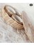 Luxury Hasır Bambu Rattan Çerezlik Kahvaltılık Kapaklı Set 1 Adet 1
