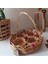 Luxury Hasır Bambu Rattan Çerezlik 1 Adet 2