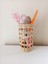 Luxury Hasır Bambu Rattan Kaşıklık Fırçalık Saksı 1 Adet 1
