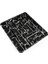 Luxury Küçük - Siyah - 7 Bölmeli Çekmece Içi Kaşıklık 36X32CM (5064) 1 Adet 1