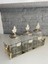 Luxury Platin Yapraklı 3lü Standlı Kavanoz Seti Gümüş 45X13X25 cm 1 Adet 4