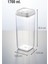 Luxury 12 Li Süper Saklama Kabı 1700ML x 12 Adet Beyaz (Özel Kapak) , Erzak Kabı 1 Adet 3