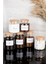 Luxury 6lı Ahşap Vakum Kapaklı Etiketli Çay Şeker Filtre Türk Kahvesi Süt Tozu Cam Kavanoz Seti 800-500 ml 1 Adet 4