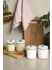 Luxury 4'lü 210 ml Yuvarlak Cam Kavanoz - Crocus Çiçek 1 Adet 2