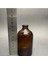 Luxury Kahverengi Amber Cam Şişe Şişesi Dekoratif Küçük Vazo 2X100ML Kapaksız(Çiçeksiz) 1 Adet 2