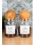 Luxury 2li 800ML Top Kapaklı Türk Kahvesi & Filtre Kahve Kavanozu Vakumlu Saklama Kabı (Etiket Dahildir) 1 Adet 2