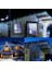 Luxury 3 Metre 8 Fonksiyonlu 16 Saçaklı LED Işıklı Perde 3 x 1 (Beyaz) 1 Adet 1