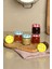 Luxury 6'lı 40 ml Yuvarlak Cam Kavanoz - Jelly - Ekose Kapaklı 1 Adet 2
