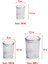 Luxury 12'li Barok Yuvarlak 3 Boy Kavanoz Seti & Saklama Kabı & Erzak Kabı (4*2000 Ml, 4*1000 Ml, 4*500 Ml) 1 Adet 4