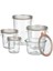 Luxury Mold Kavanoz Set ( 850 ml , 580 ml , 370 ml , 290 ml Uzun , 160 ml ) 1 Adet 1