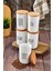 Luxury 5'li Ahşap Vakum Kapaklı Transfer Etiketli Coffe Grubu/tea/sugar Akrilik Kavanoz 900ML Saklama Kabı 1 Adet 1