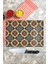 Luxury Cam Kesme Tahtası, Doğrama Tahtası, Etnik Boho Desen, Kalın ve Temperli Kırılmaz Cam, 21*30CM 1 Adet 5