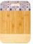 Luxury Desenli Bambu Kesme Tahtası - Bej - 36X25,5 cm 1 Adet 1