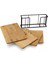 Luxury Bambu Standli Kesme Tahtasi 4lü Set 1 Adet 3