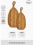 Luxury Havin 2'li Bambu Kesme ve Sunum Tahtası 33/39 cm 1 Adet 2