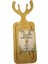 Luxury Tam Life And Home Bambu Geyik Sunum Tepsi Kesme Tahtası 39,5X14X1,3 Cm. 1 Adet 1