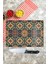 Luxury Cam Kesme Tahtası, Doğrama Tahtası, Etnik Boho Desen, Kalın ve Temperli Kırılmaz Cam, 21*30CM 1 Adet 5