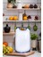 Luxury 1 Adet Plastik, Kaydırmaz, Kesme Panosu/ Kesme Tahtası Gri&beyaz 31X20 1 Adet 3