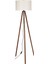 Tripod Lambader Ahşap Ayak Krem Şapka 5