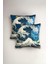 2 Adet Van Gogh Kanagawa Temalı Çift Taraf Dijital Baskılı Fermuarlı 2’li Kırlent Kılıfı 1